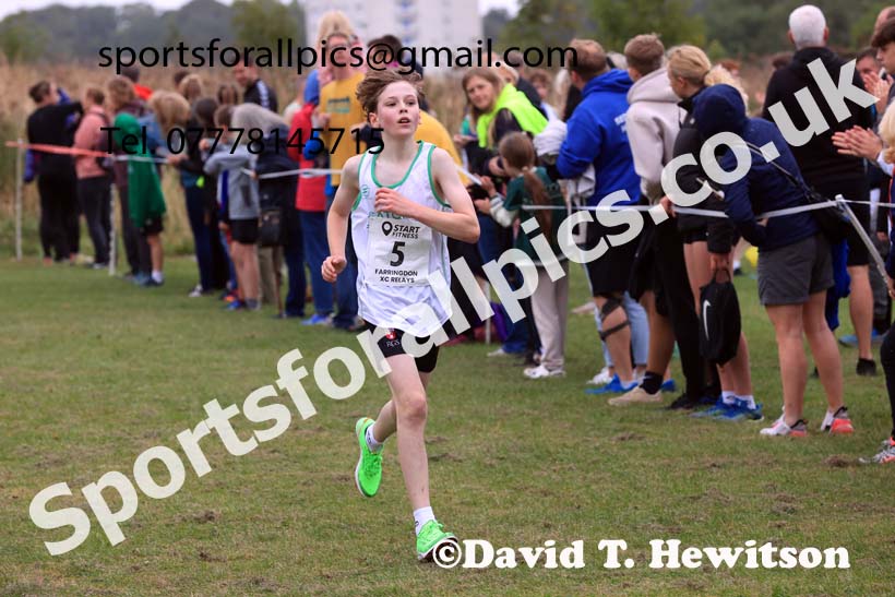 Boys and Girls Under-13s, 2024 Sunderland XC Relays.  Photo: David T. Hewitson/Sports for All Pics